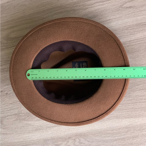 Eric Javits Wool Fedora Hat Brown Size One - Picture 12 of 15